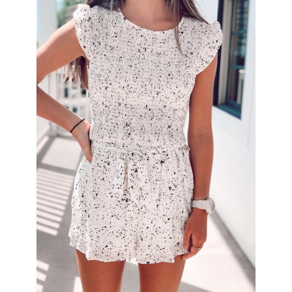 NWT Boutique Romper, She and Sky brand, size Large